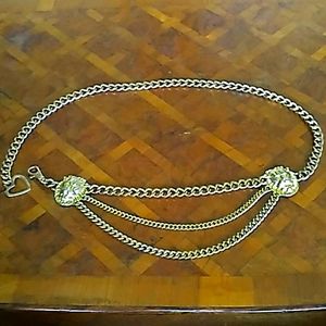 Vintage Lion chain belt